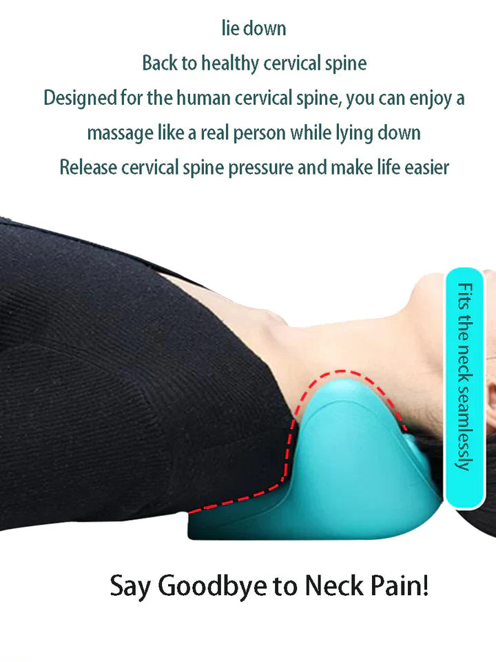 Maliben | Neck And Shoulder Stretch – Cervical Traction Pillow For Spinal Alignment And Massage