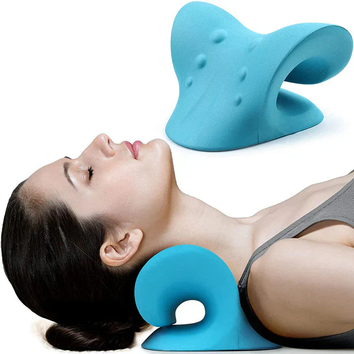 Maliben | Neck And Shoulder Stretch – Cervical Traction Pillow For Spinal Alignment And Massage