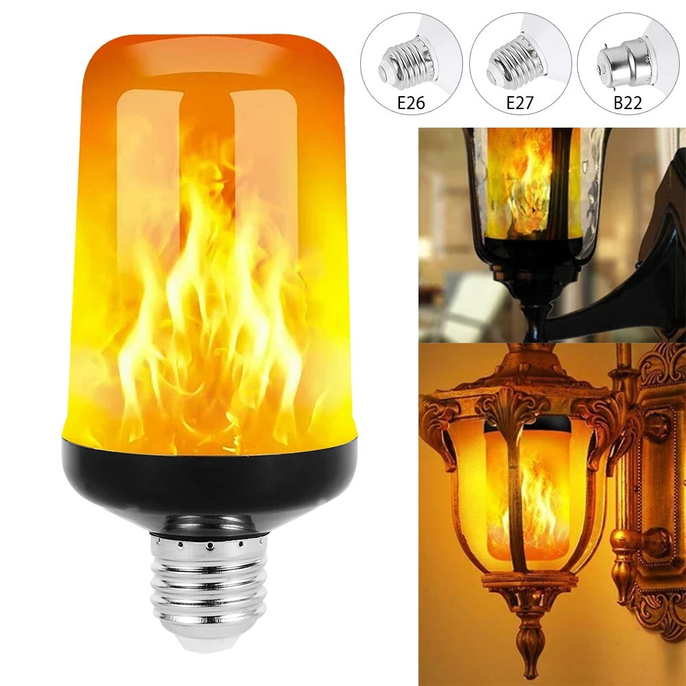 Maliben | Led Flame Light Party Lamp - 4 Modes Simulation Fire