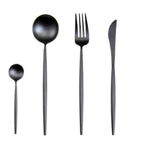 Maliben | Luxury 24-Piece Gold-Silver Cutlery Set For Stylish Table Setting