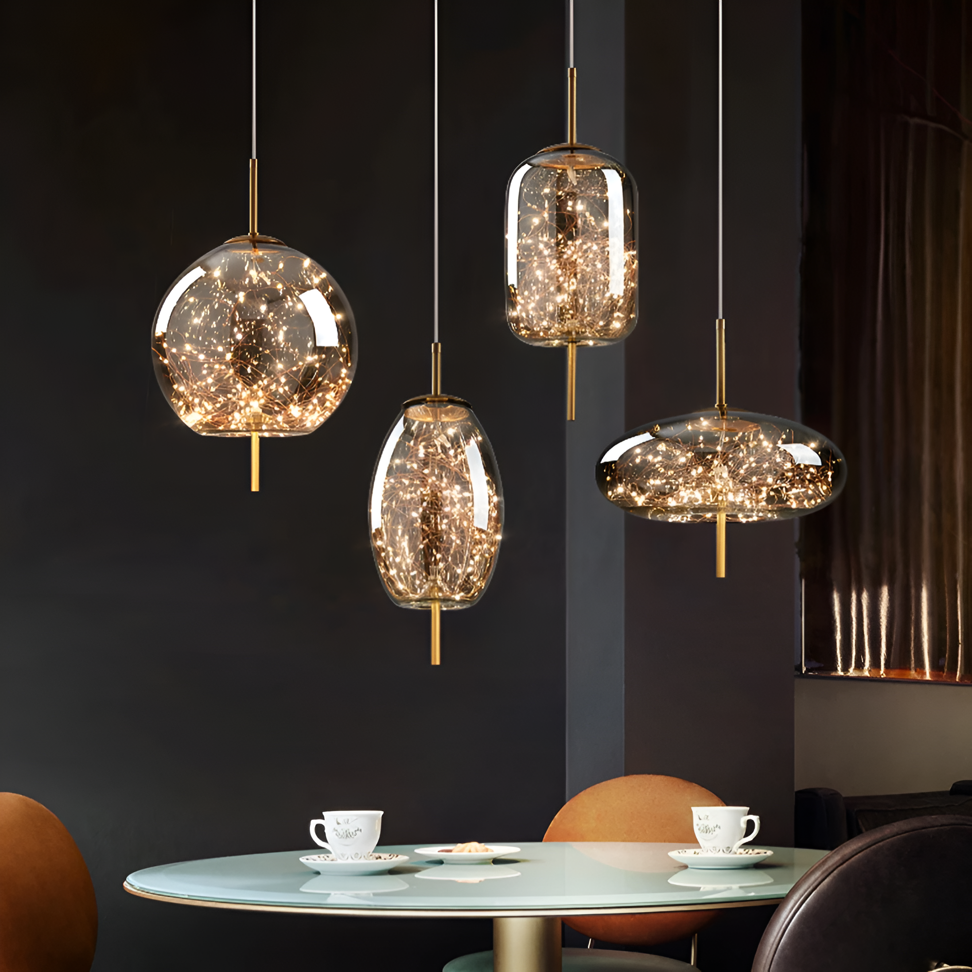 Maliben | Glass Nordic Luxe Pendant Lamp