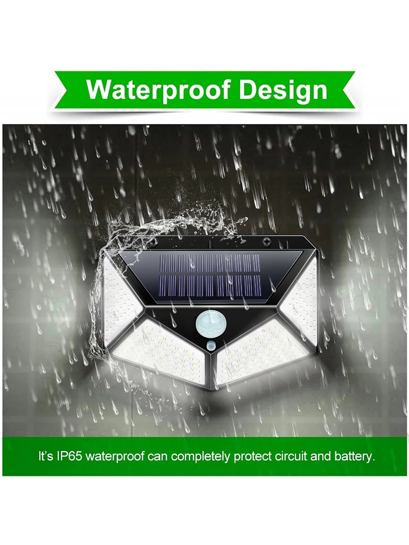 Maliben | Multifunctional Solar Lamp - Waterproof Led Garden Lighting With Motion Sensor