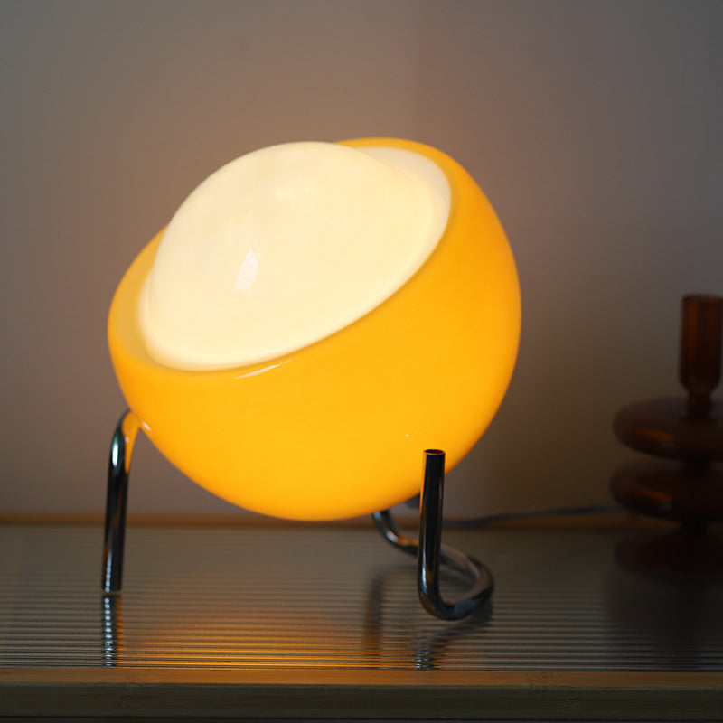 Maliben | Retro Glass Table Lamp - Ambient Nordic Night Light