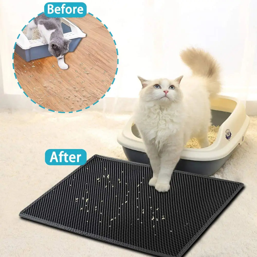 Maliben | Waterproof Double Layer Cat Litter Mat