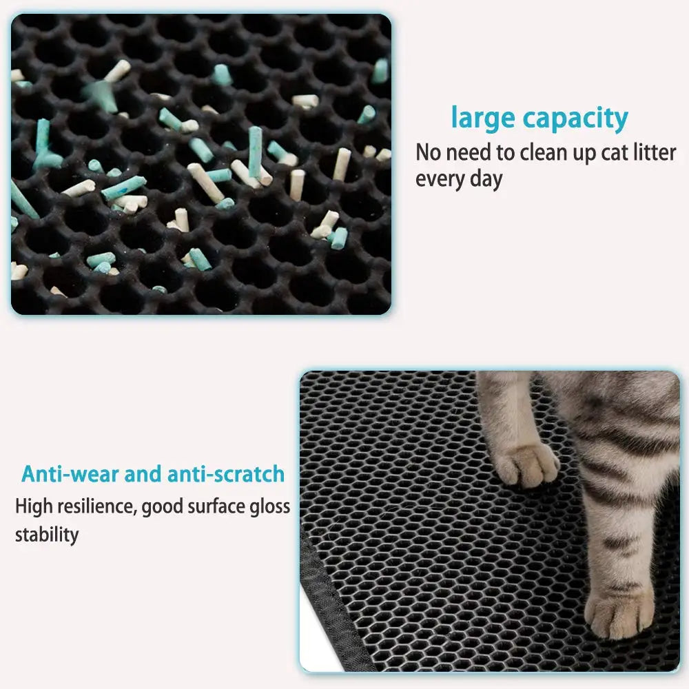 Maliben | Waterproof Double Layer Cat Litter Mat