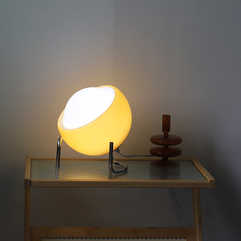 Maliben | Retro Glass Table Lamp - Ambient Nordic Night Light