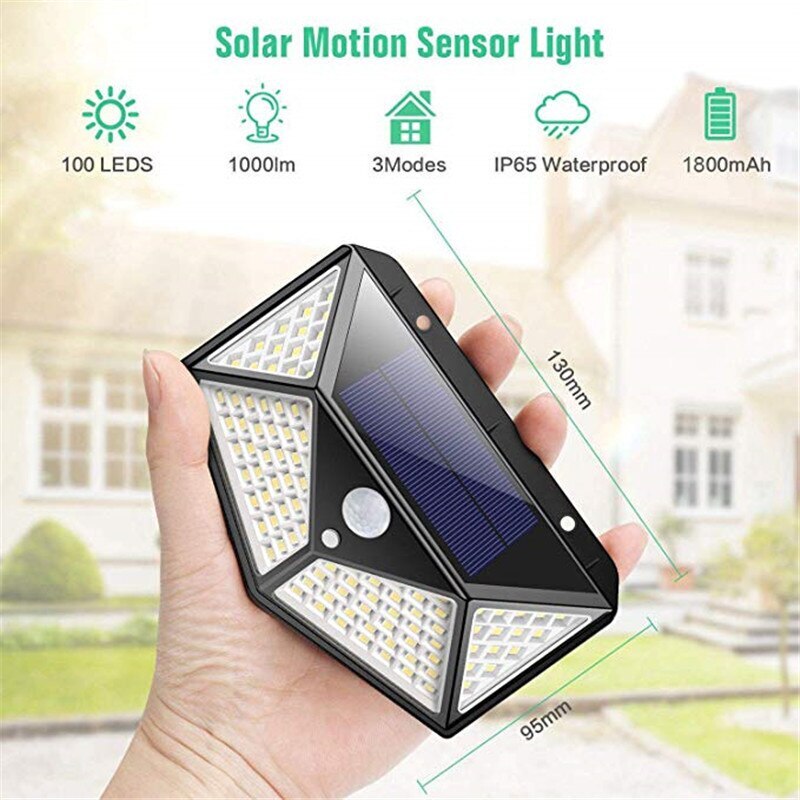 Maliben | Multifunctional Solar Lamp - Waterproof Led Garden Lighting With Motion Sensor