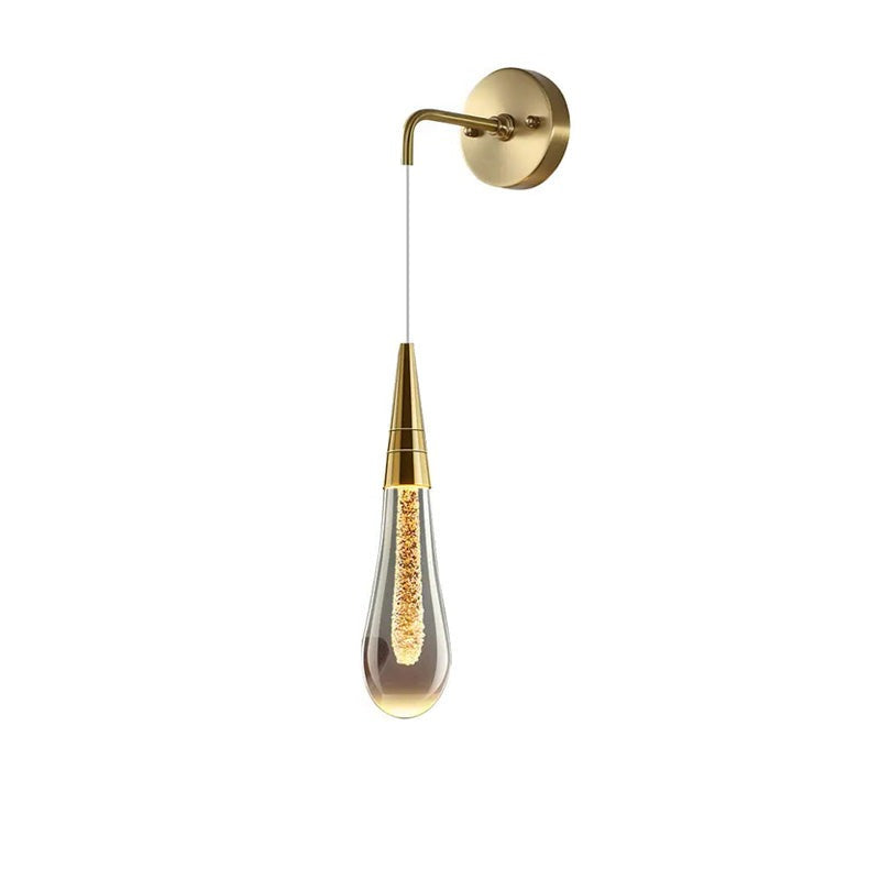 Maliben | Drop-Shaped Wall Lamp With Warm Glow - Solena