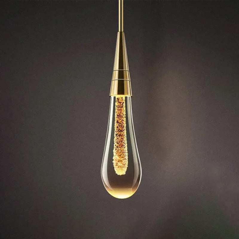 Maliben | Drop-Shaped Wall Lamp With Warm Glow - Solena