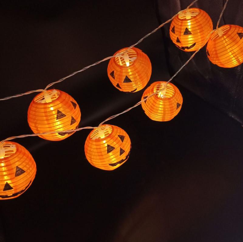 MAliben | Pumpkinblaze String Lights — Transform Your HAlloween Night Into a Magical Sea Of Lights That Captivates all Eyes!