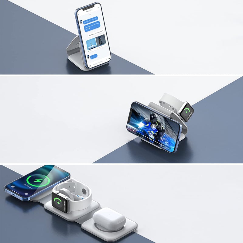 Maliben | New Foldable 3-In-1 Wireless Charger