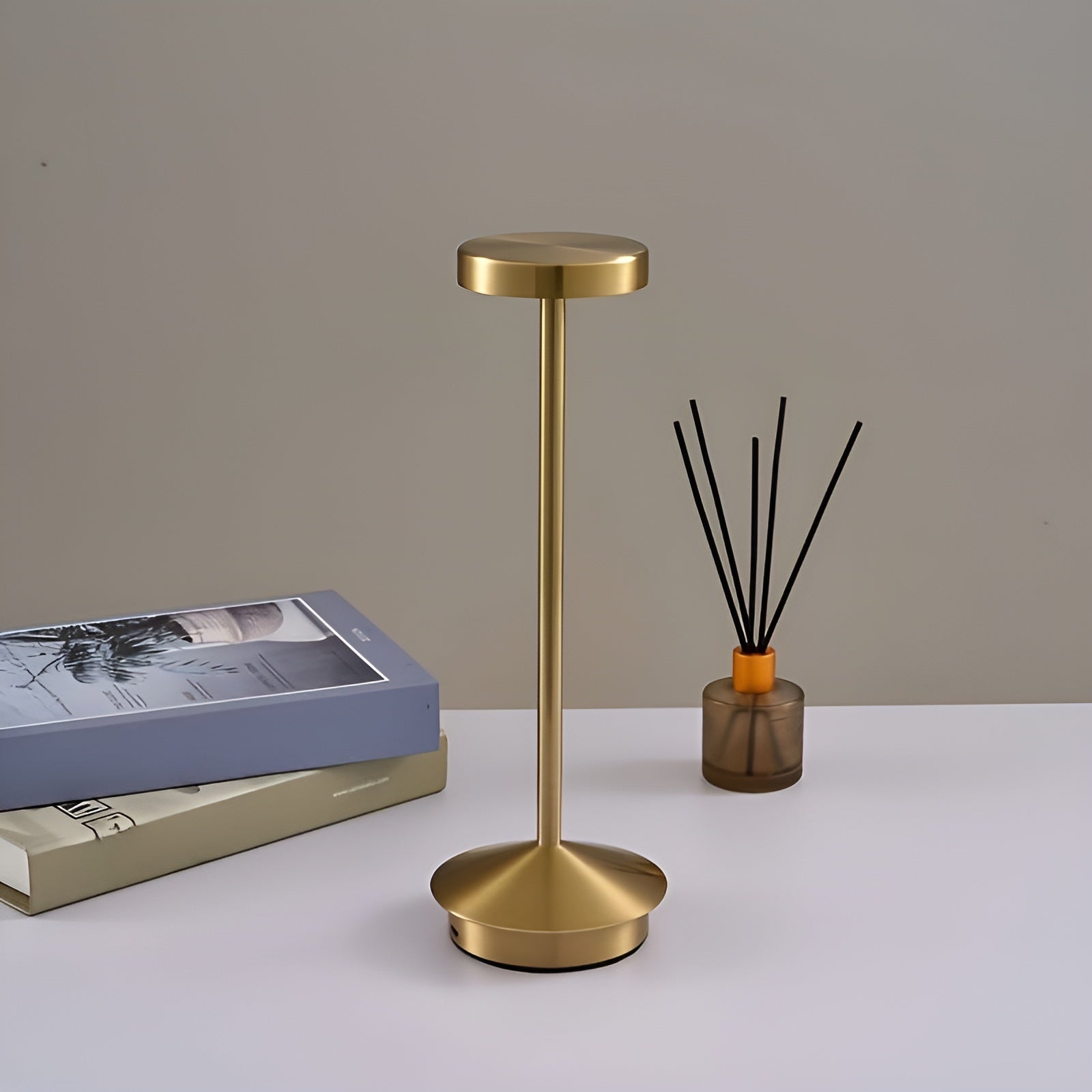 Maliben | Elegant Tarion Lamp – Wireless Led With Touch Control