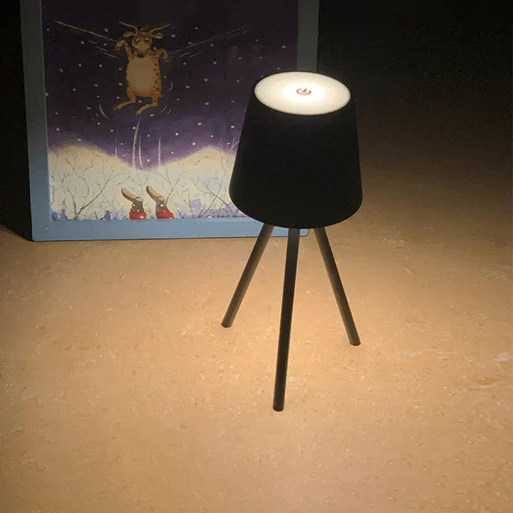 Maliben | Nordic Tripod Table Lamp - Stylish Wireless Led Night Light