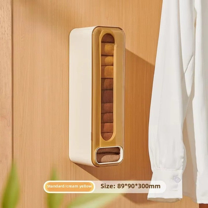 Maliben | Sock Organizer Wall-Mounted Storage Box