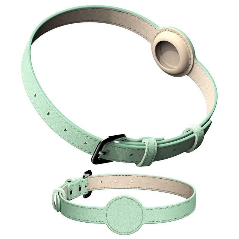 Maliben | EDOUARD – Elegant dog collar with AirTag holder & weatherproof design