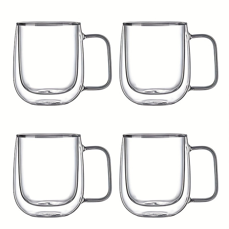Maliben | Thermosip Double-Walled Glass Mug – Borosilicate Glass, Heat Resistant & Elegant