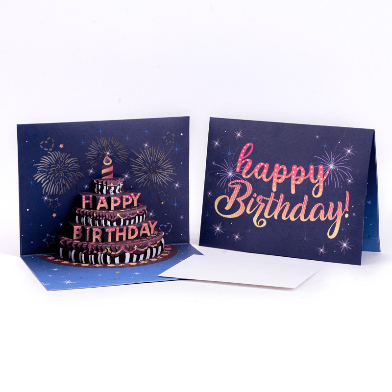 Maliben | Blow-Out Led Musical 3d Birthday Card