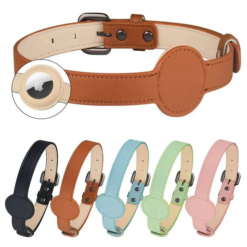 Maliben | EDOUARD – Stylish Dog Collar with Integrated Airtag Holder