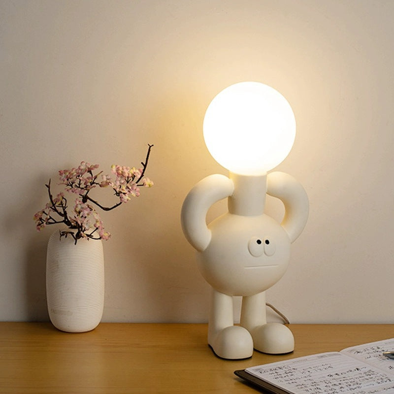 Maliben | Playful Table Lamp With Glass Ball - Glombra