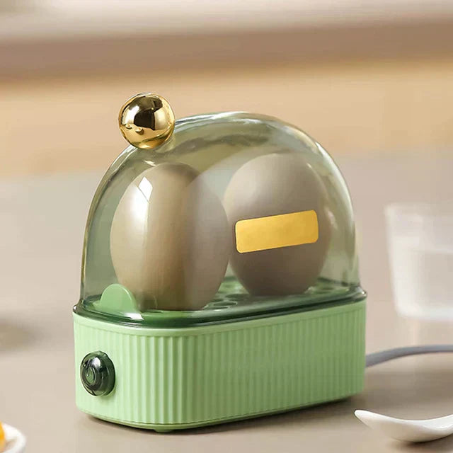 Maliben | Vintage Egg Cooker Boilino Duo | For 2 Eggs | Automatic Shutdown | Compact & Stylish