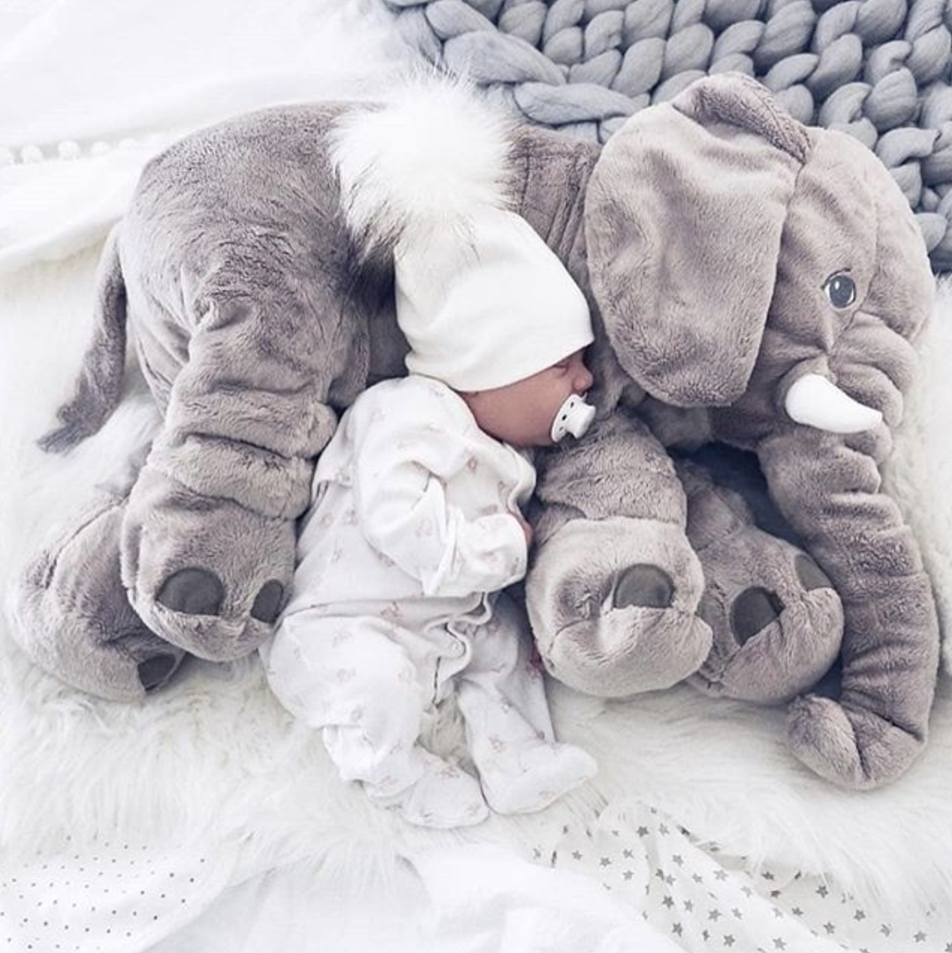 Maliben | Plush Elephant Cuddle Cushion - Cuddlephant