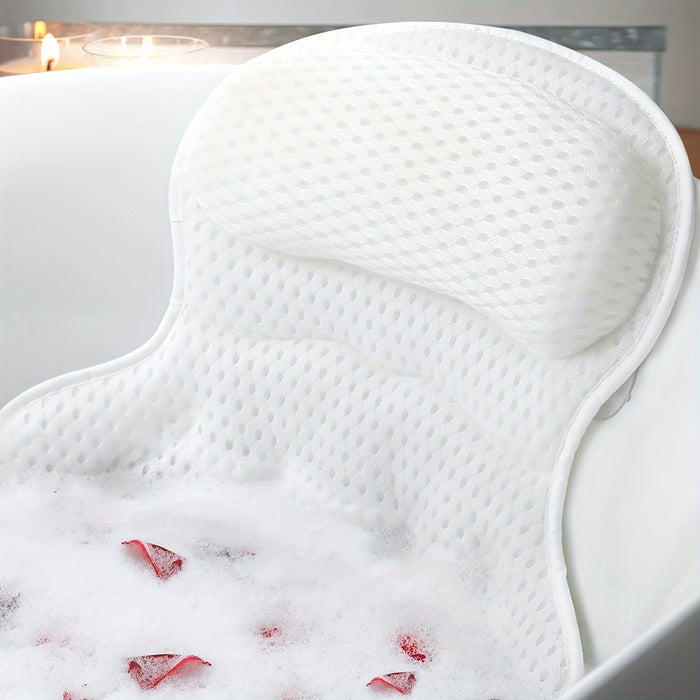 Maliben | Bath Pillow Ergonomic Mesh Spa Cushion
