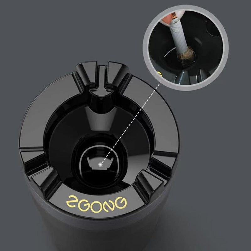 Maliben | Smokeless Car Ashtray With One-Touch Water Extinguish