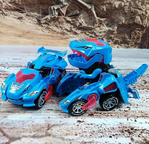 Maliben | Transforming Dinosaur Toy Car | Best Automatic Transformer Toy Car - Stimulates Creative Play