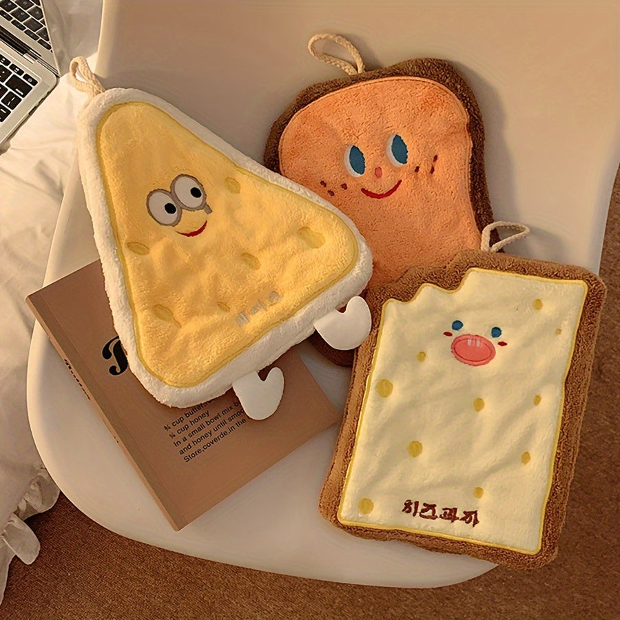 Maliben | Speelsoft 4-Pack Coral Fleece Towels – Absorbent & Quick-Drying