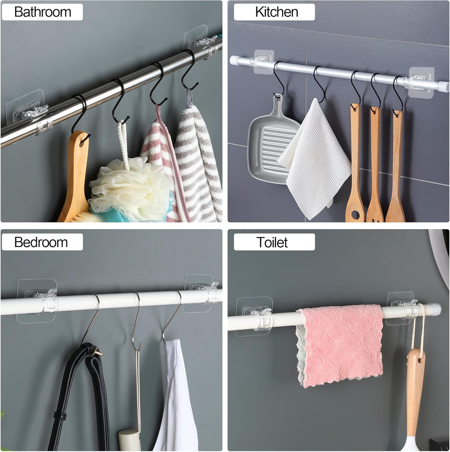 Maliben | Freedomgrip — Stylish Support Without DrillIng For Worry-Free Walls And Wow Effect in Minutes