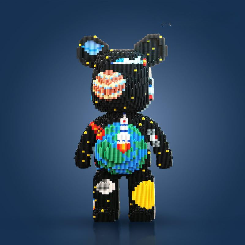 Maliben | Diy Pixel Art Block Bear Figures – Creative Building & Collectible Display