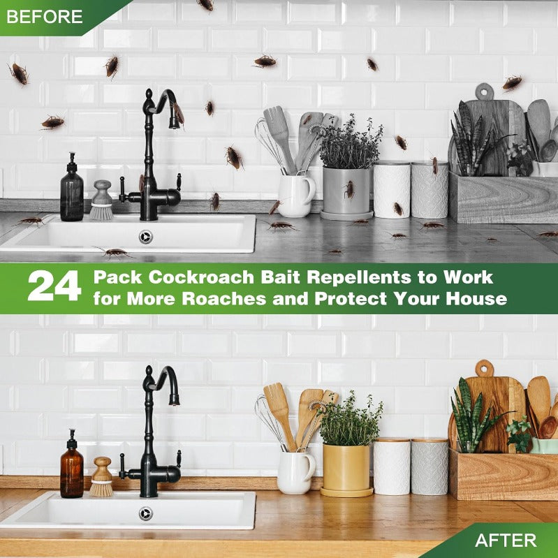 Maliben | Child- & Pet-Safe Roach Bait Discs