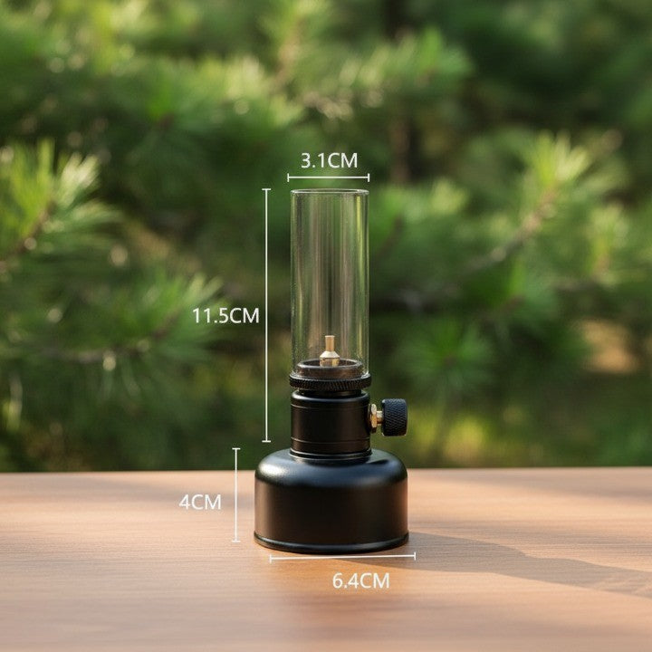Maliben | Mini Gas Flame Torch Table Lamp