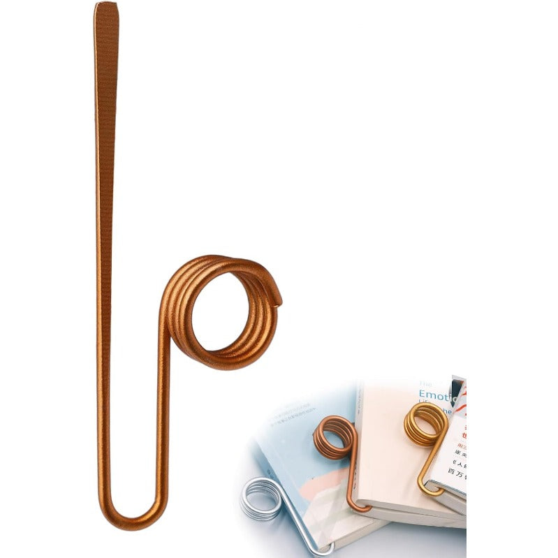 Maliben | Metal Thumb Ring Bookmark|One-Handed Page Holder For Effortless Reading
