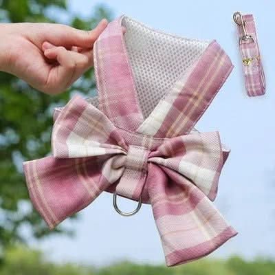 Maliben | AURÉLIEN HARNESS – Adjustable dog harness with bow for stylish walks