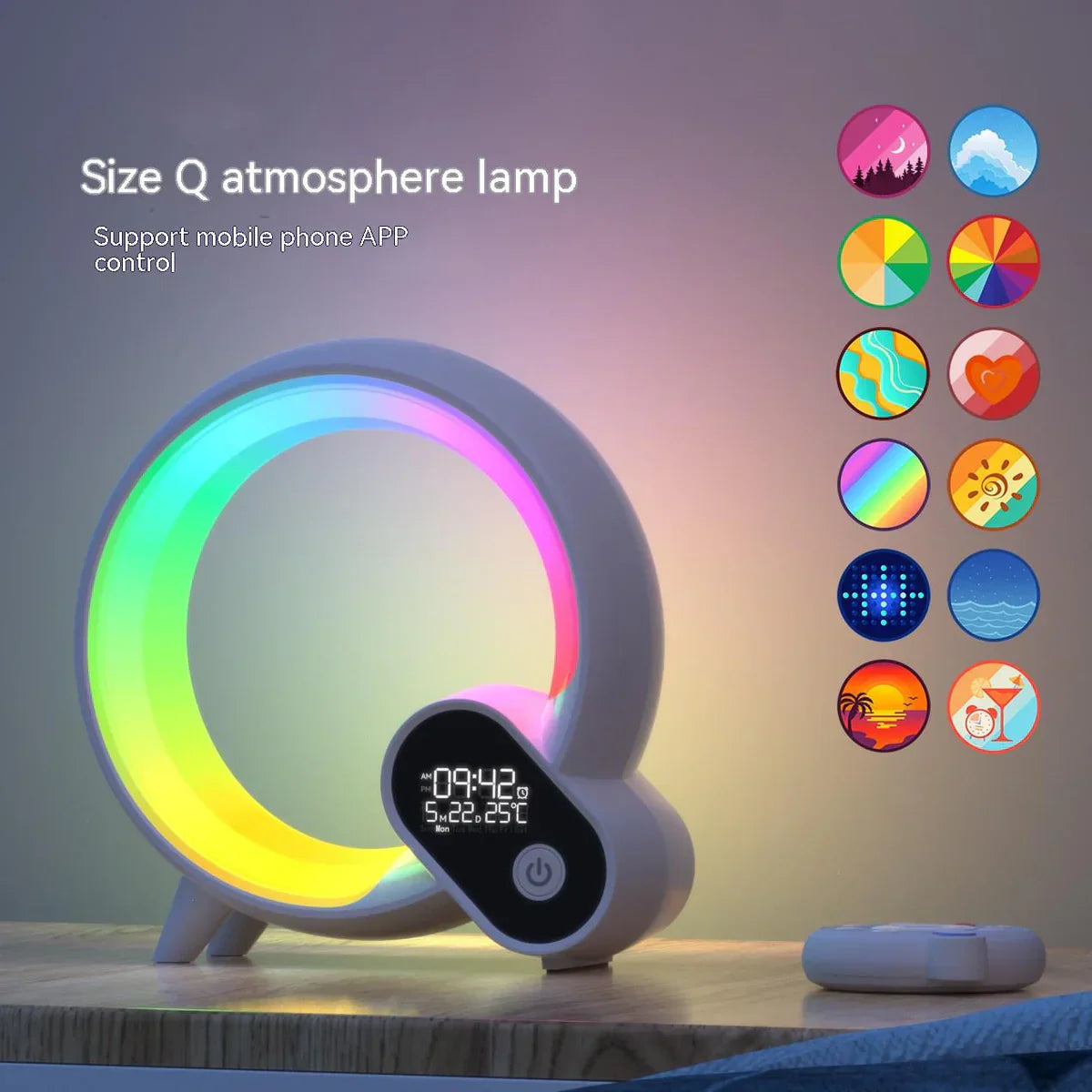 Maliben | Smart Night Light With White Noise And Color Change - Liora