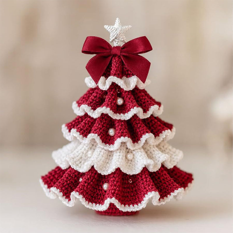 Maliben | Pearlpine – Elegant Hand-Crocheted Christmas Trees