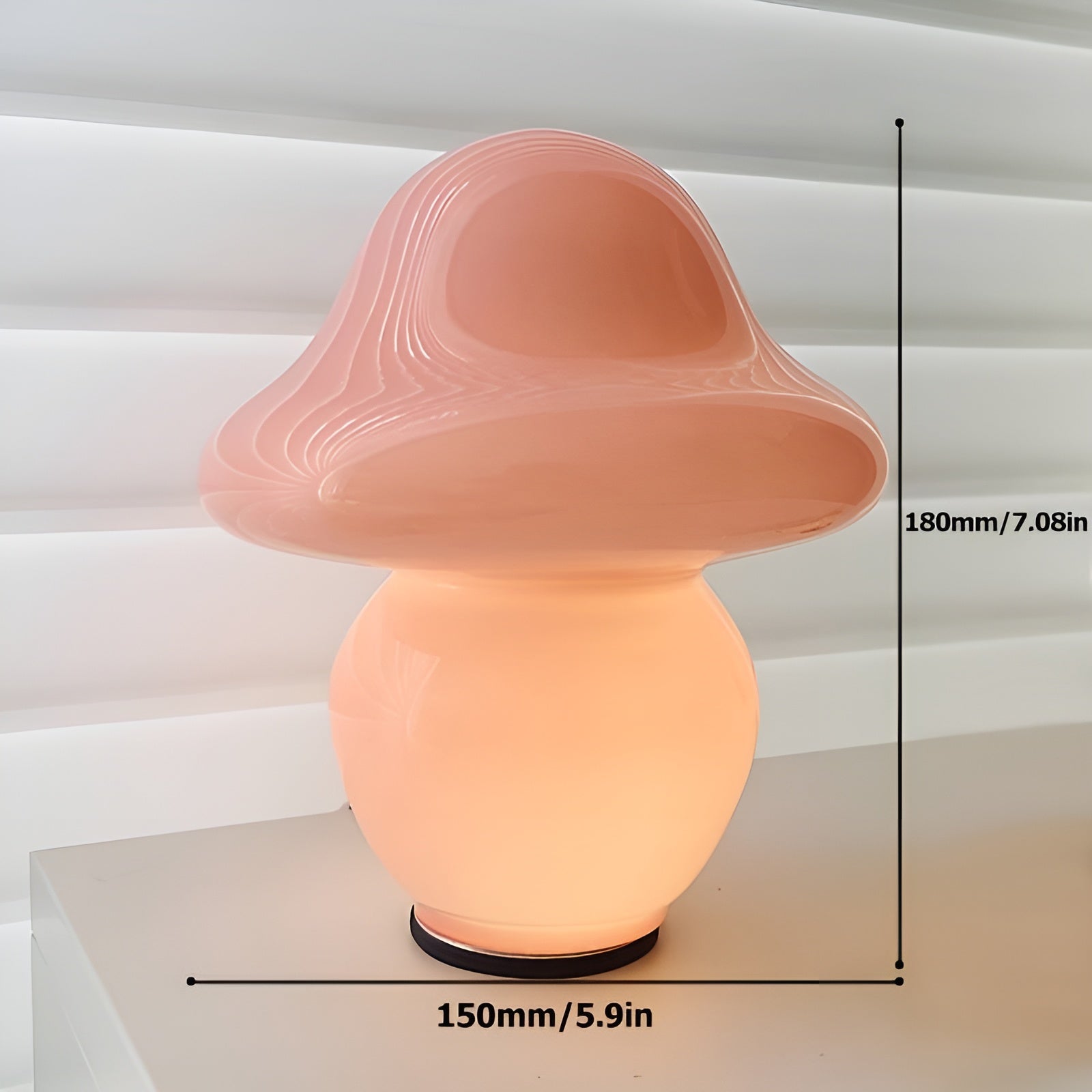 Maliben | Mushroomdream Lamp – Enchanting Glass Lighting With Mushroom Pattern