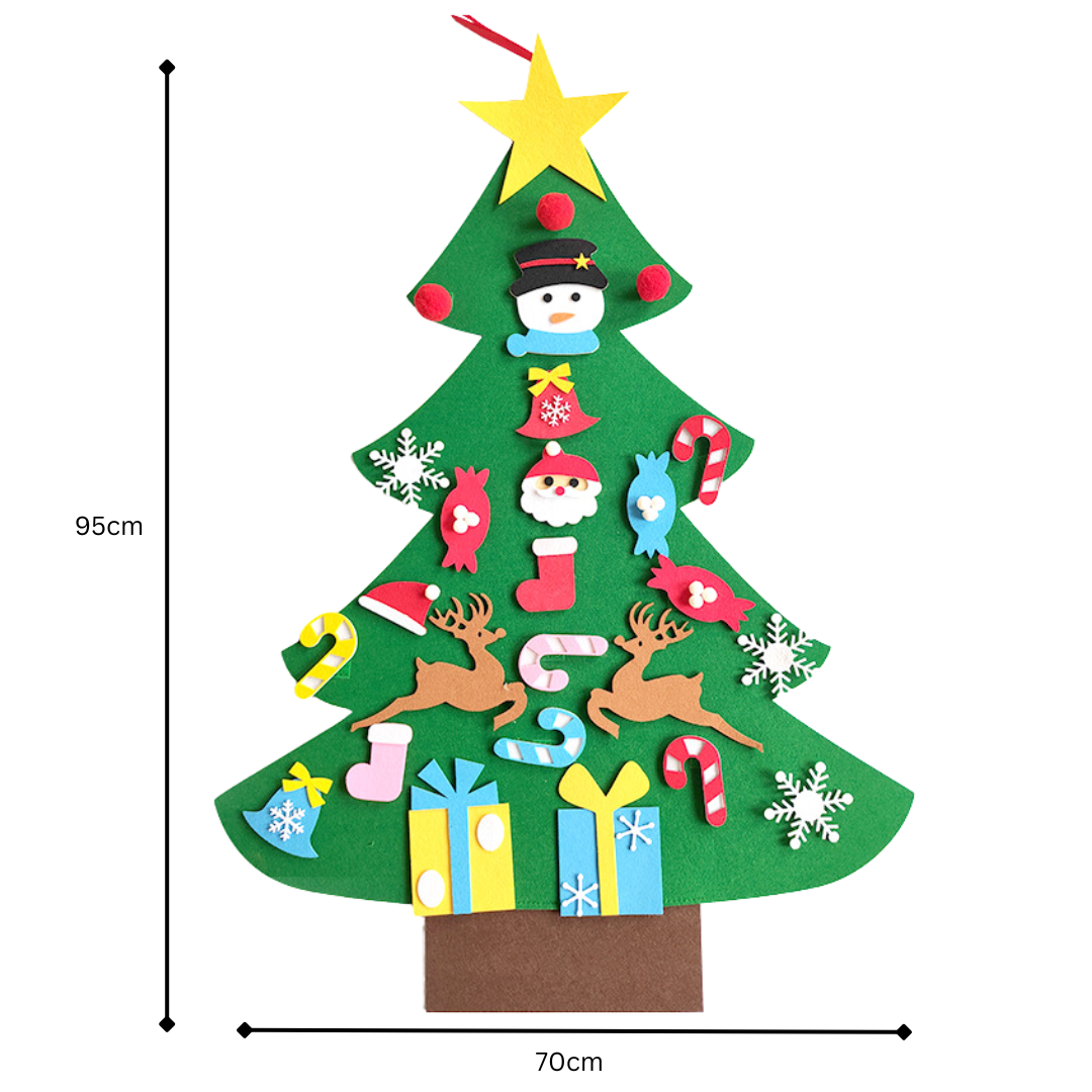 Maliben | Felttree - Diy Christmas Tree For Kids