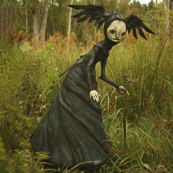 Maliben | Darkwitch Statues – Dark Resin Witch Statues For Halloween & Gothic Decoration