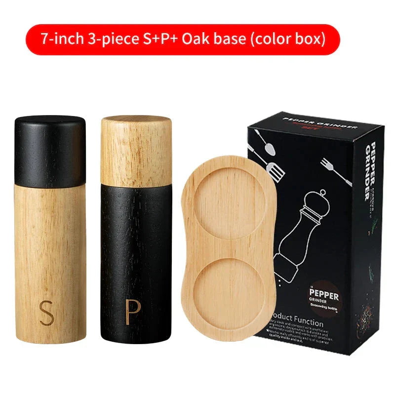 Maliben | Wood Salt and Pepper Mill Set