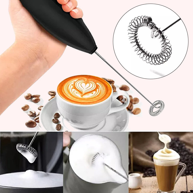Maliben | Electric Mini Milk Frother Made Of Stainless Steel