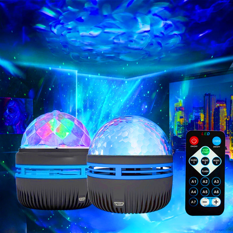 Maliben | 2-In-1-Northern Lights And Ocean Waves Projector