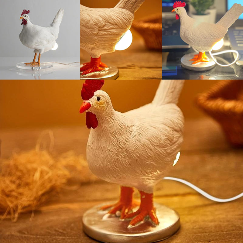Maliben | Creative Chicken And Duck Shape Decorative Table Lamp