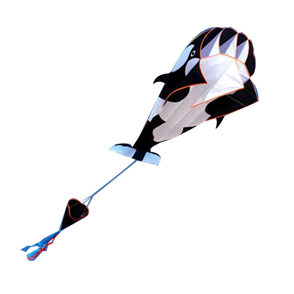 Maliben | Dolphinfly | Floating Fun - Large Frameless Dolphin Kite
