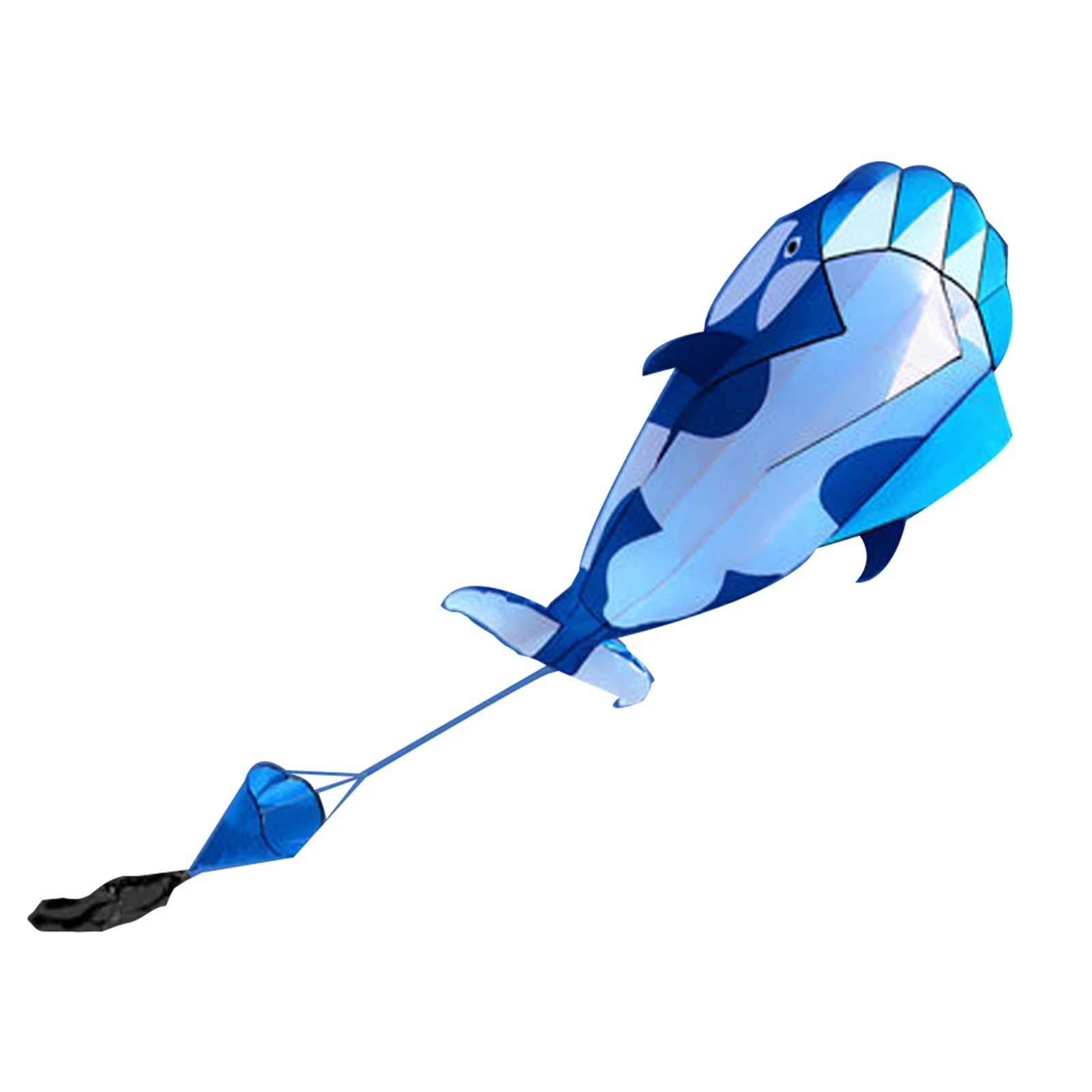 Maliben | Dolphinfly | Floating Fun - Large Frameless Dolphin Kite