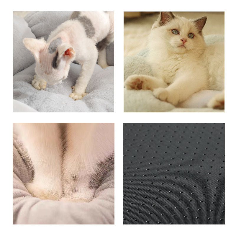 Maliben | Deep Sleep Flower Shape Cat Bed