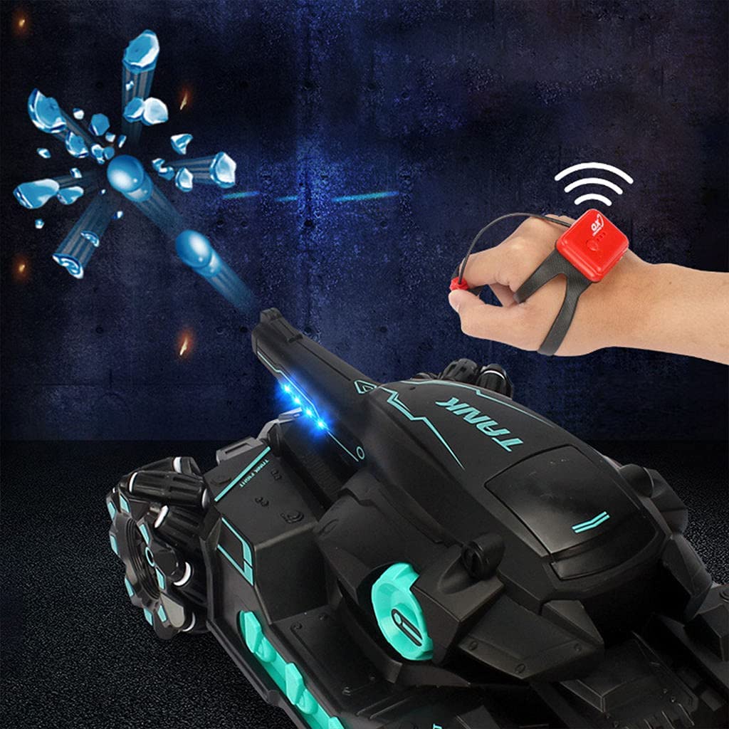 Maliben | Aquablast | The Ultimate Water Fight Experience - Rc Tank With Gesture Control And Water Bomb Shooter!