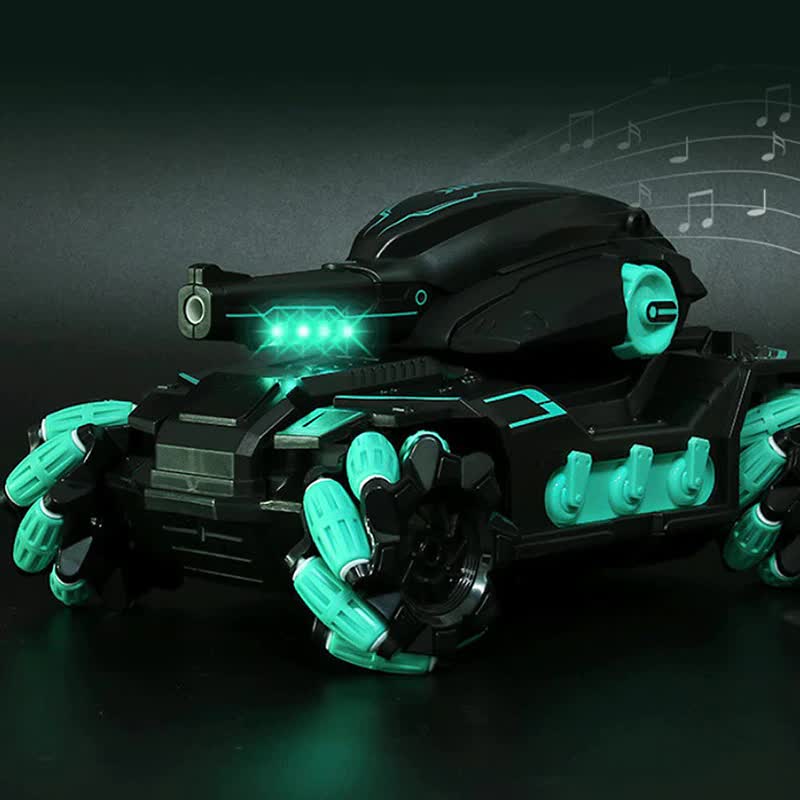 Maliben | Aquablast | The Ultimate Water Fight Experience - Rc Tank With Gesture Control And Water Bomb Shooter!