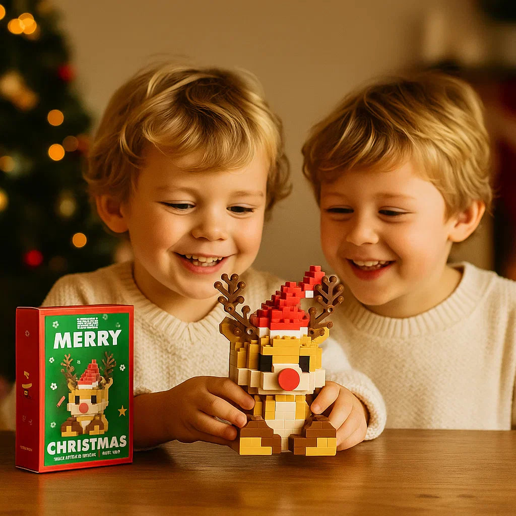 Maliben | Creative Building Block Christmas Figures - Fun For The Whole Family
